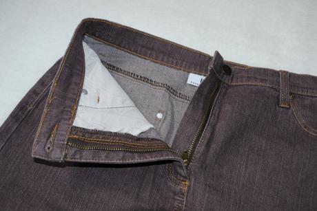 Hneda dzinova sukne, bonprix,40