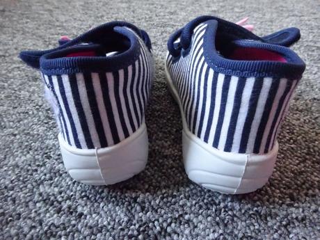 Dívčí pruhované tenisky, eur 25, befado,25