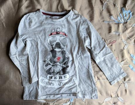 Tričko s motorkářským psem, f&f,122