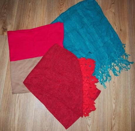 Dámská šála,tunel,přehoz, 