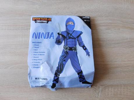 Kostým ninja vel.8/10let,
