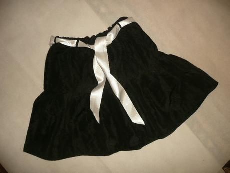 Společenská sukně mačkaná vel 122-134, 122 / 128 / 134