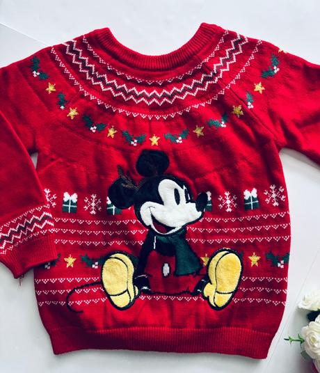 Svetr vánoční - v.12/18 měs. zn. disney, 86