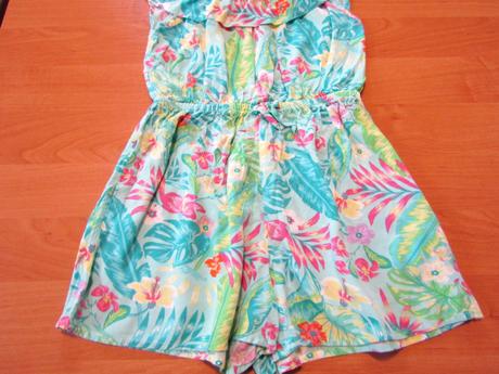 Letní dívčí overal vel 134-140, primark,140