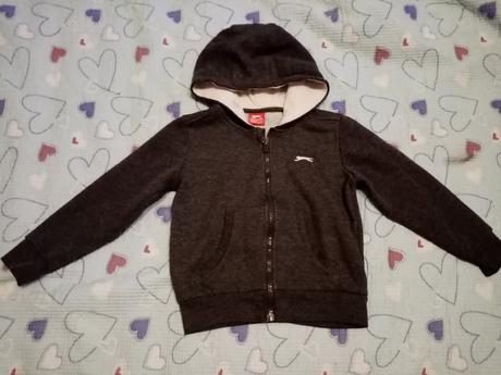 104 šedá mikina s kapucí slazenger, slazenger,104