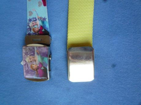 Pásek / opasek frozen + žlutý, disney