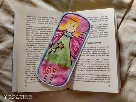 Záložka do knížky eliška, 