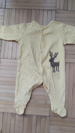 Krásný spací overal se sobíkem vel. 62 cm (3-6 m), 62