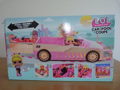 Mga l.o.l. surprise luxusní auto s bazénem,