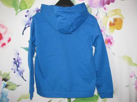 Dětská bavlněná tepláková mikina s kapucí, sinsay,152