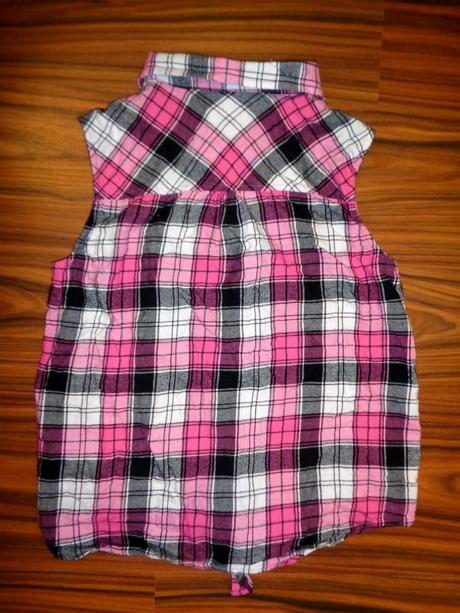 Pěkný flanelový top na uzel 170/176, chapter young,170