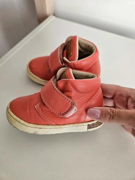 Kožené botičky, vel. 20, stélka 12 cm, 20