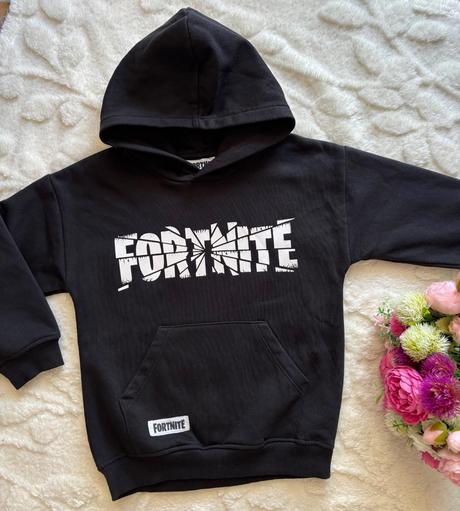 K8/ mikina černá zn. fortnite - v.6 let, 116