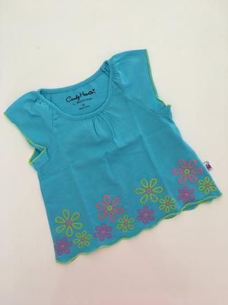 Dívčí tričko candy hearts (2 roky), 92