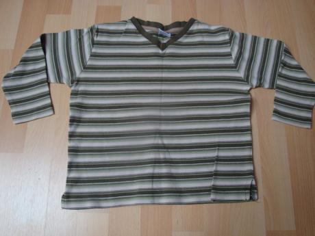 Triko s dlouhým rukávem - proužkované, vel. 116, navigator,116