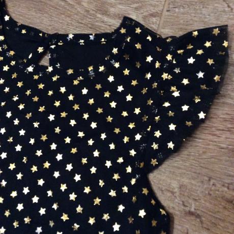 Slavnostní šaty se zlatými hvězdičkami, matalan,116