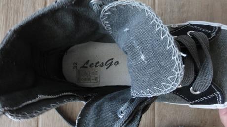 Plátěné tenisky letsgo, 32