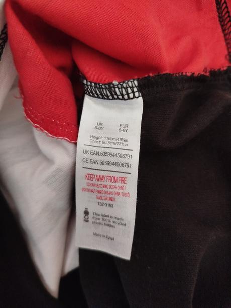 Tričko zn. among us vel.116, 116