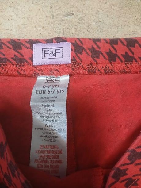 Legíny f&f, vel. 122, f&f,122