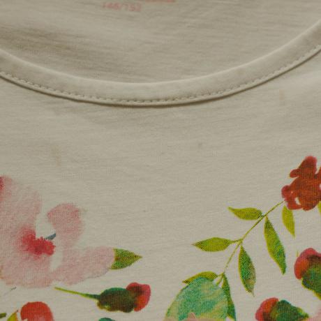 Bile tricko s kytickami 146/152 yigga, yigga,146