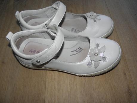 Dívčí bílé baleríny zn. d.d.step vel.36, d.d.step,36
