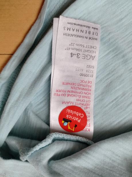 Triko krátký rukáv 98/104, marks & spencer,98