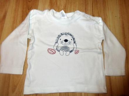 Triko s ježkem, c&a,68