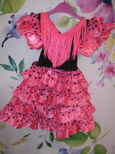 Maškarní šaty-španělská tanečnice,