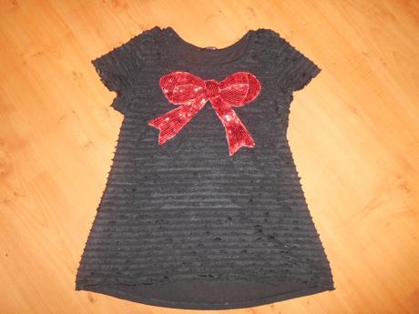 Triko s flitry vel. 10-11 let, george,146