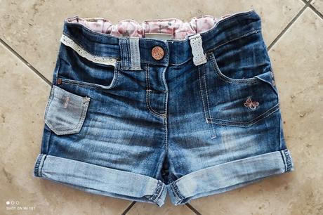 Riflové kraťasy a punčochy, next,110