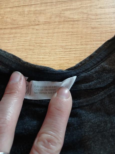 Tričko motýl hm vel. 110/116, h&m,116