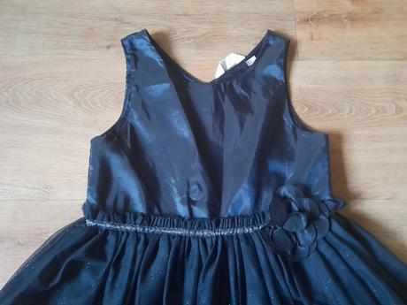 Šaty s týlovou sukní,h&m, v.140,top stav, h&m,140