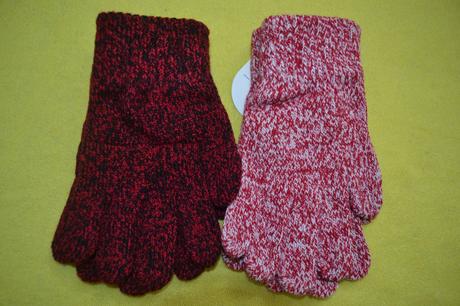 Dětské nové strečové teplé rukavice,v.122-134,, 122 / 128 / 134