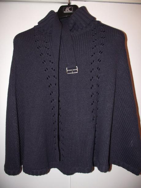 Pletené pončo zn. brodway vel. uni, 36