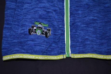 Fleece vesta kugo,na zip,98-128, kugo,98 / 110 / 122 / 128