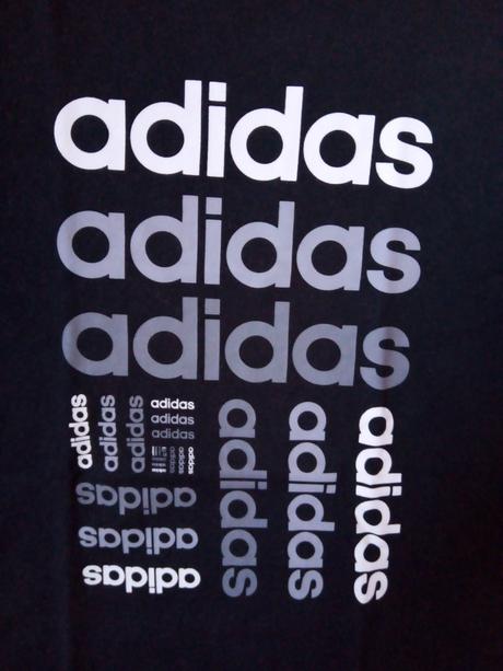 Černé tričko zn."adidas" vel."m", adidas,m