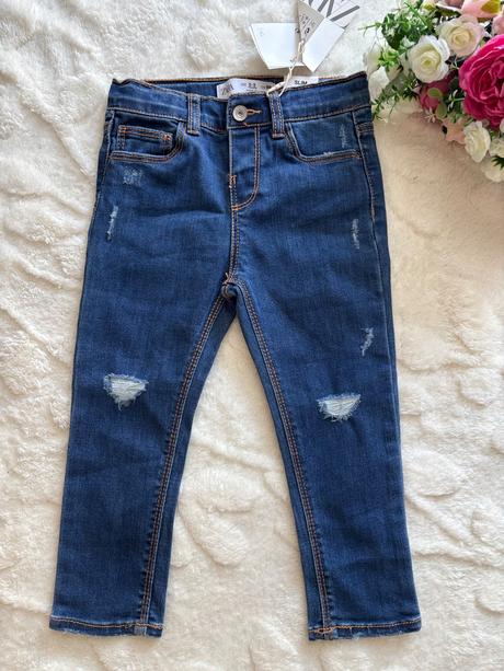 Džíny zn. zara - v.2/3 roky, zara,98