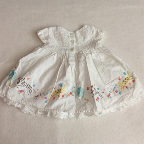 Sváteční šatičky se zvířátky a krajkou zn. f&f, f&f,62