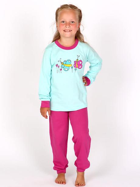 Dívčí bavlněné pyžamo, evona,98