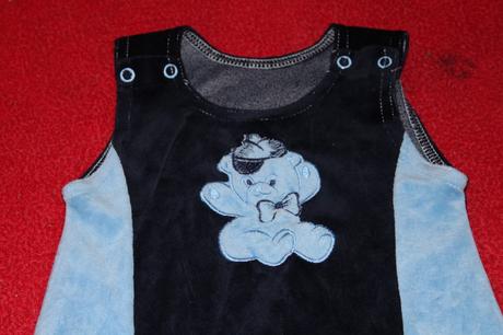 Dětské dupačky medvídek vel. 62 - 68, 62