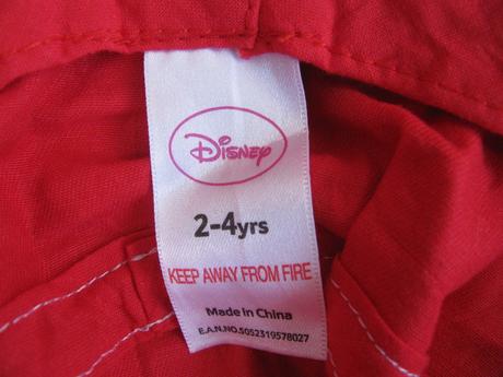 Plátěný letní klobouček minnie 2-4 roky, disney,104