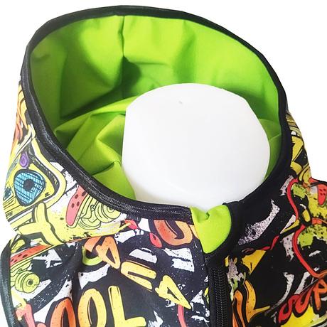 Akce softshellová vesta s kapucí, 110