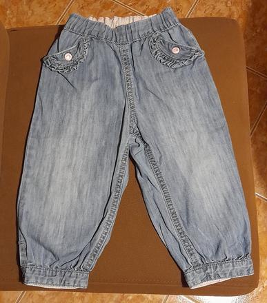 Dívčí letní kalhoty h&m, vel.86, h&m,86