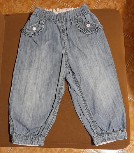 Dívčí letní kalhoty h&m, vel.86, h&m,86