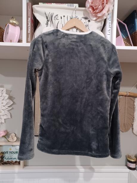 Plyšová mikina méďa 158/xs, tezenis,158