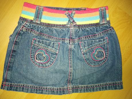 Riflová sukýnka, george,104