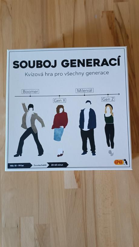 Společesnká rodinná hra souboj generací,