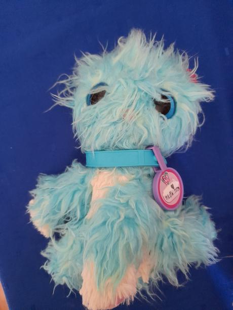 Pejsek a kocour do vany na koupání z bambule, 