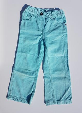 F117 dívčí elegantní manšestráky vel. 98-104, f&f,98