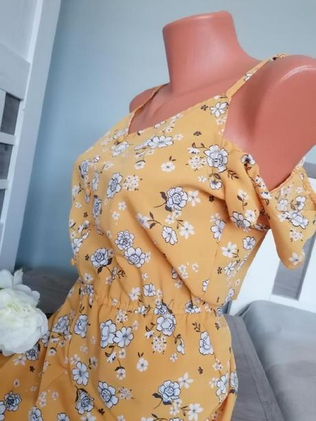 Květinkový overal, new look,164